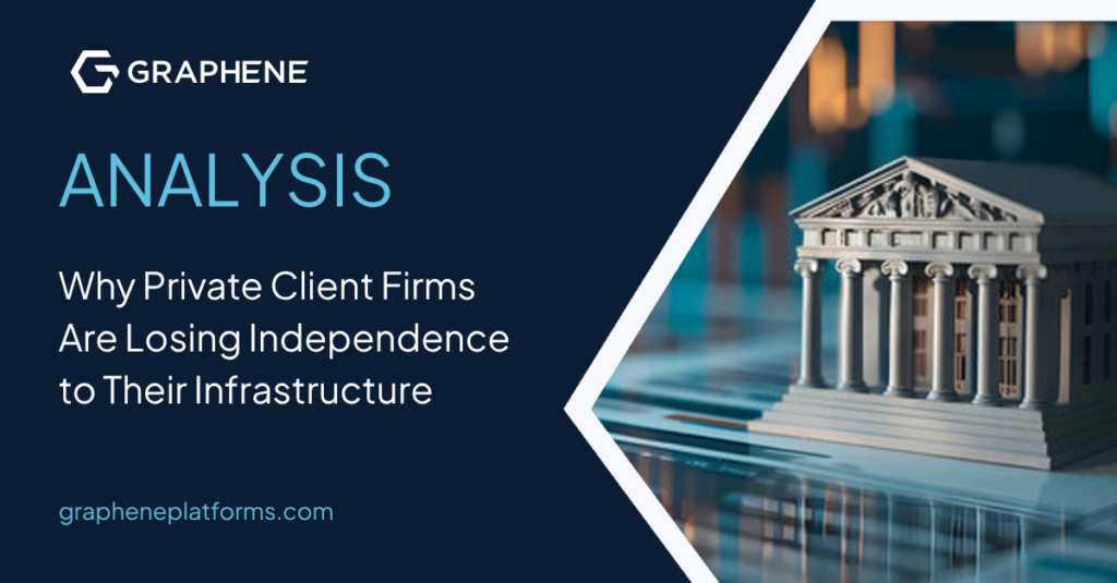 Why Private Client Firms Are Losing Independence to Their Infrastructure
