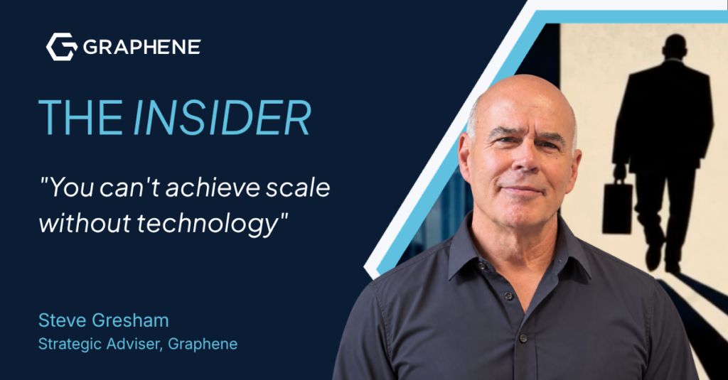 You can't achieve scale without technology